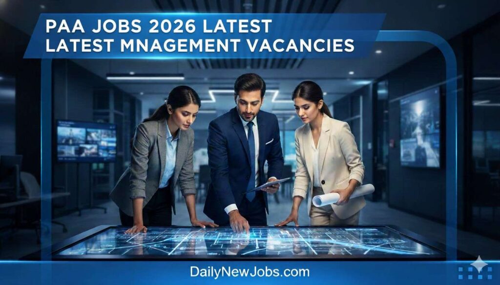 PAA Jobs 2026 Latest Management Vacancies