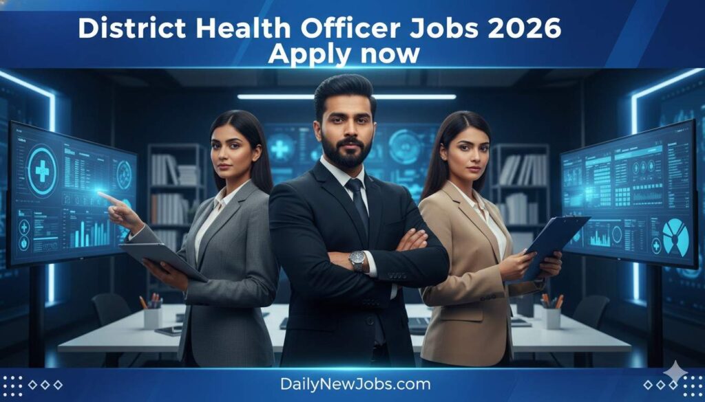 District Health Officer Jobs 2026 Apply now