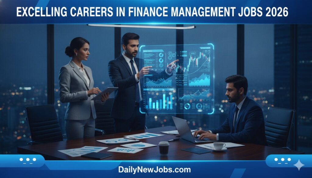 Excelling Careers in Finance management Jobs 2026