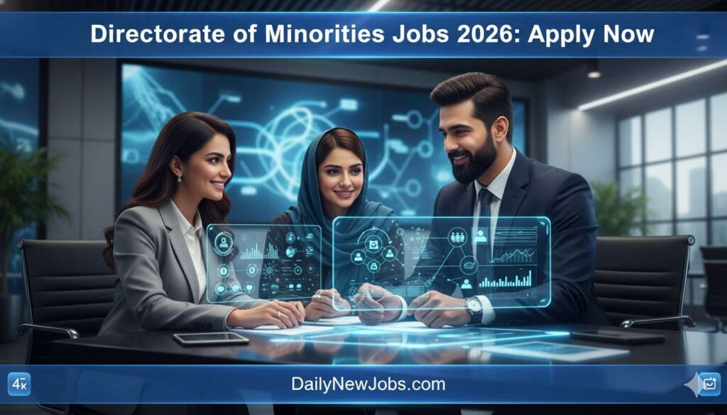 Directorate of Minorities Jobs 2026: Apply Now