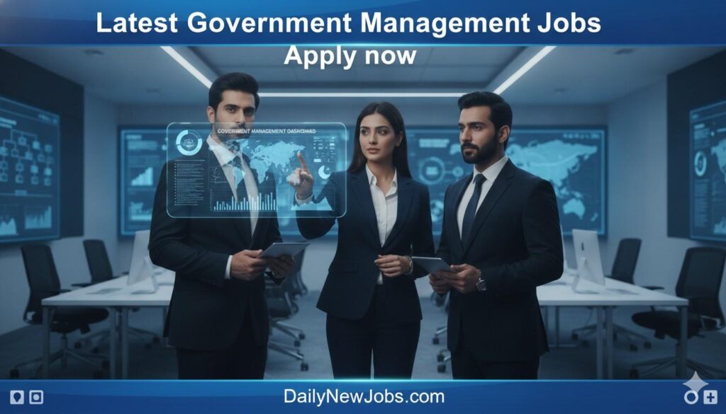 Latest Government Management Jobs Apply now