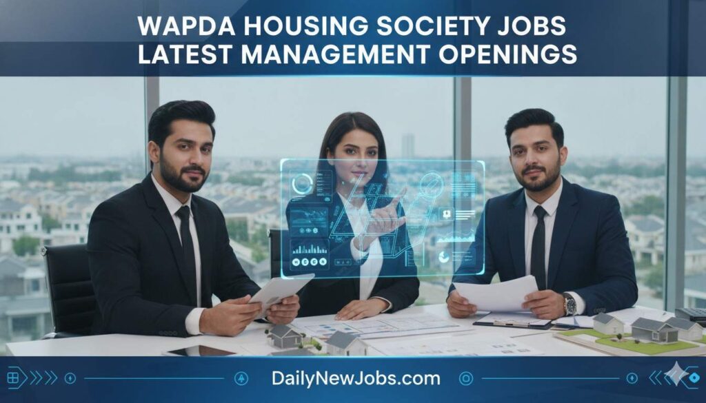 Wapda Housing Society Jobs Latest Management Openings