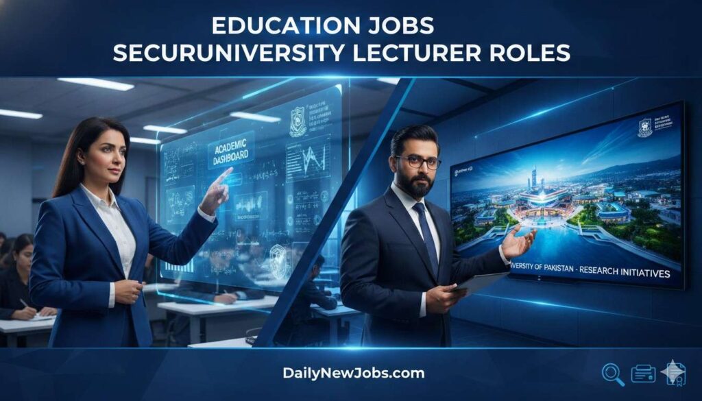 Education Jobs Secure University Lecturer Roles