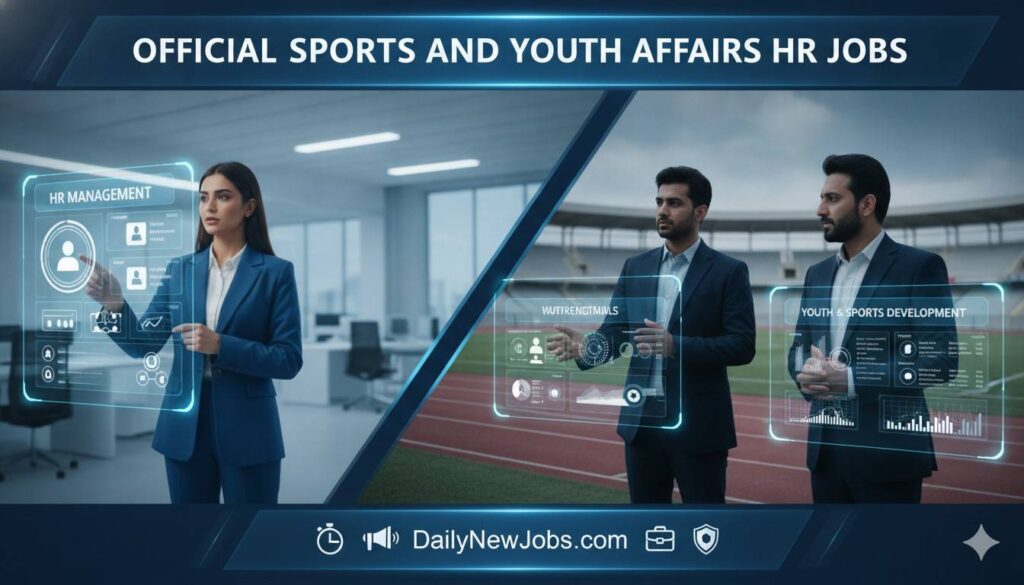 Official Sports and Youth Affairs HR Jobs