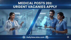 Medical Posts 202 Urgent Vacancies Apply