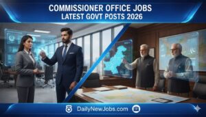 Commissioner Office Jobs Latest Govt Posts 2026