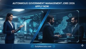 Autonomous Government Management Jobs 2026 apply now