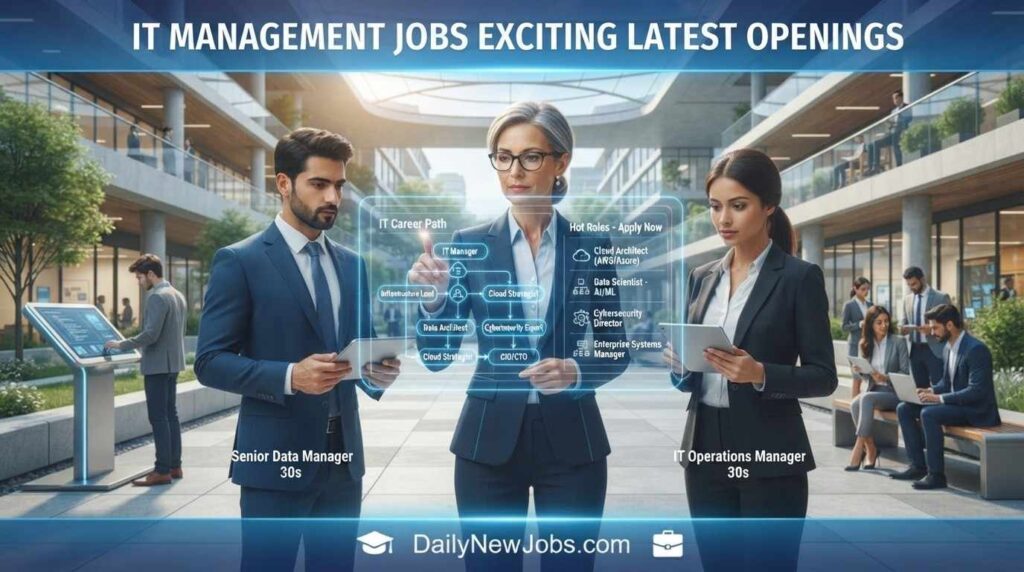 IT Management Jobs Exciting Latest Openings