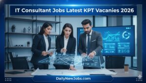 IT Consultant Jobs Latest KPT Vacancies 2026