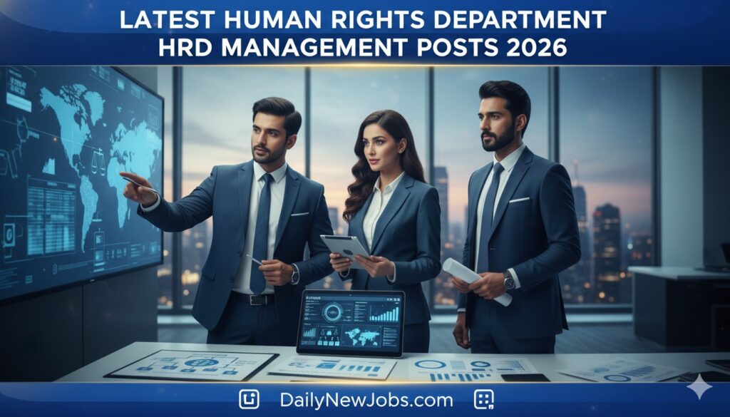 Latest Human Rights Department HRD Management Posts 2026