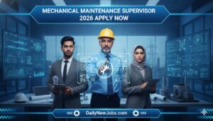 Mechanical Maintenance Supervisor Jobs 2026 Apply Now