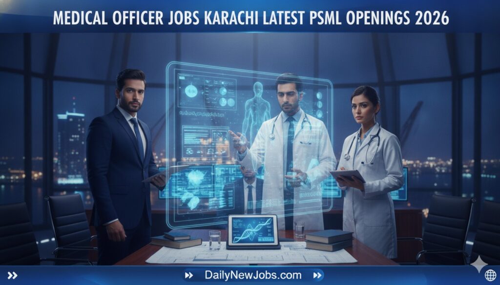 Medical Officer Jobs Karachi Latest PSML Openings 2026