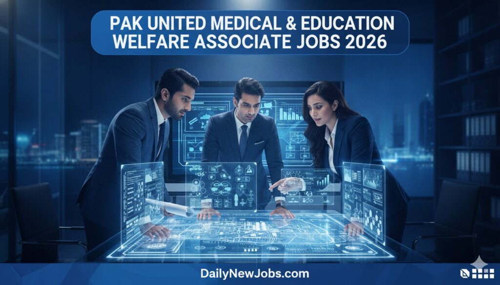 Pak United Medical & Education Welfare Associate Jobs 2026