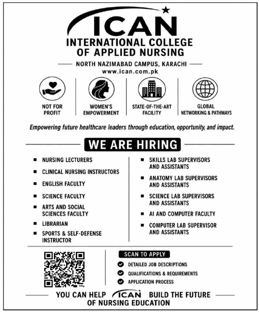 Nursing Jobs Latest Faculty & Staff Openings ICAN