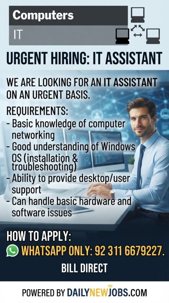 IT Jobs Karachi Find Exclusive Staff Openings