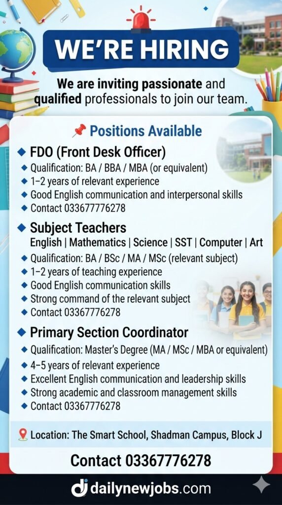 Teaching Jobs Secure Exclusive Best Career Opportunities