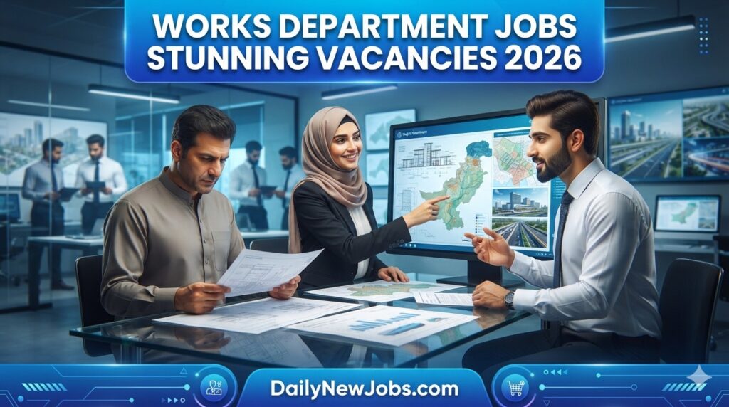 Works Department Jobs Stunning Vacancies 2026
