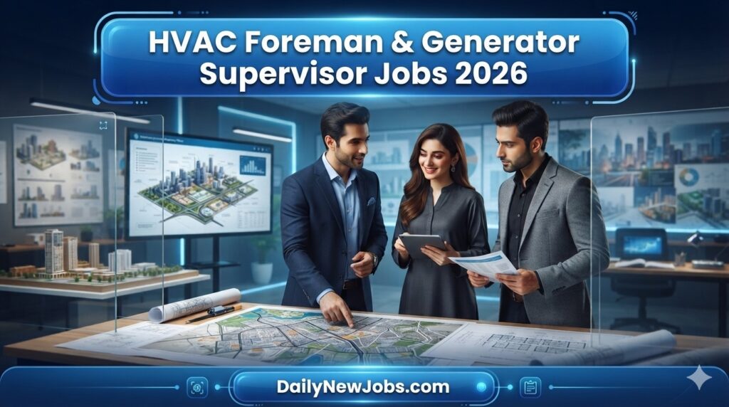 HVAC Foreman & Generator Supervisor Jobs 2026