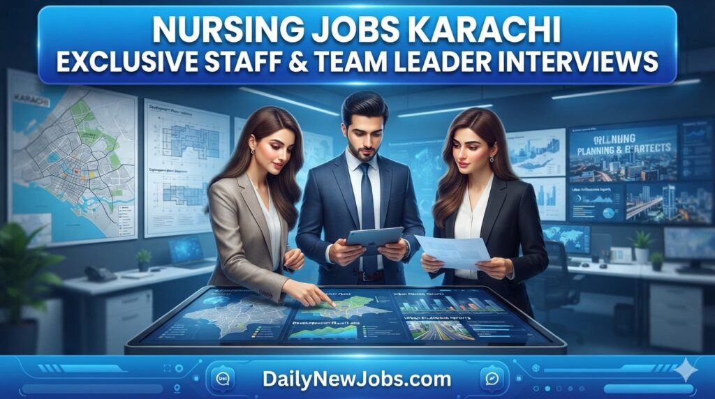 Nursing Jobs Karachi Exclusive Staff & Team Leader Interviews