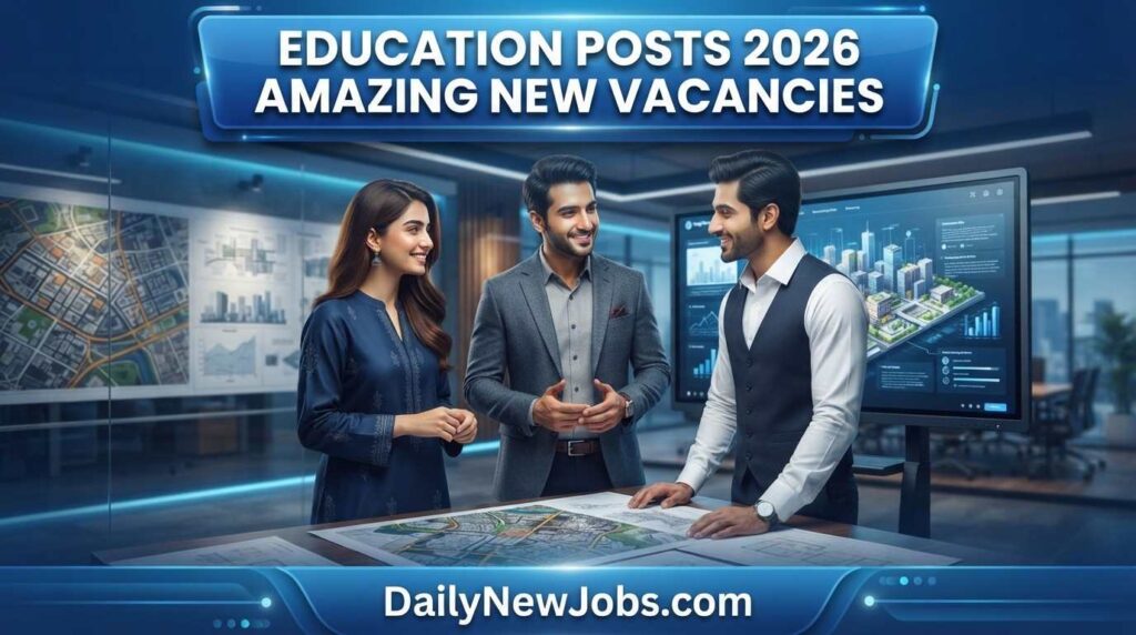 Education Posts 2026 Amazing New Vacancies