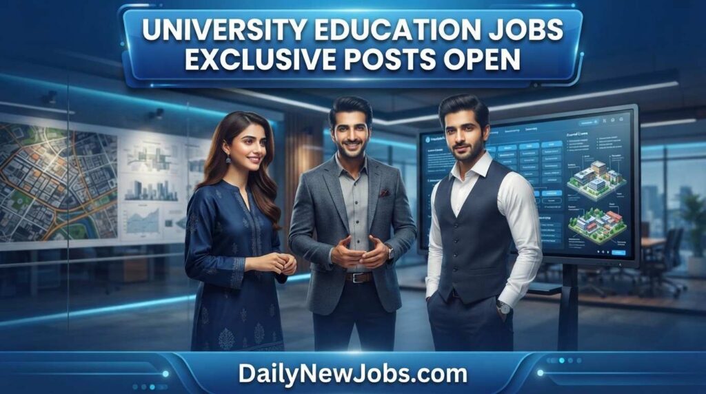 University Education Jobs Exclusive Posts Open