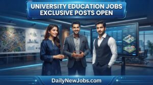 University Education Jobs Exclusive Posts Open