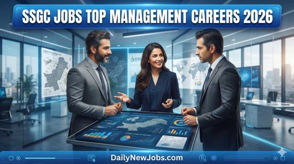 SSGC Jobs Top Management Careers 2026