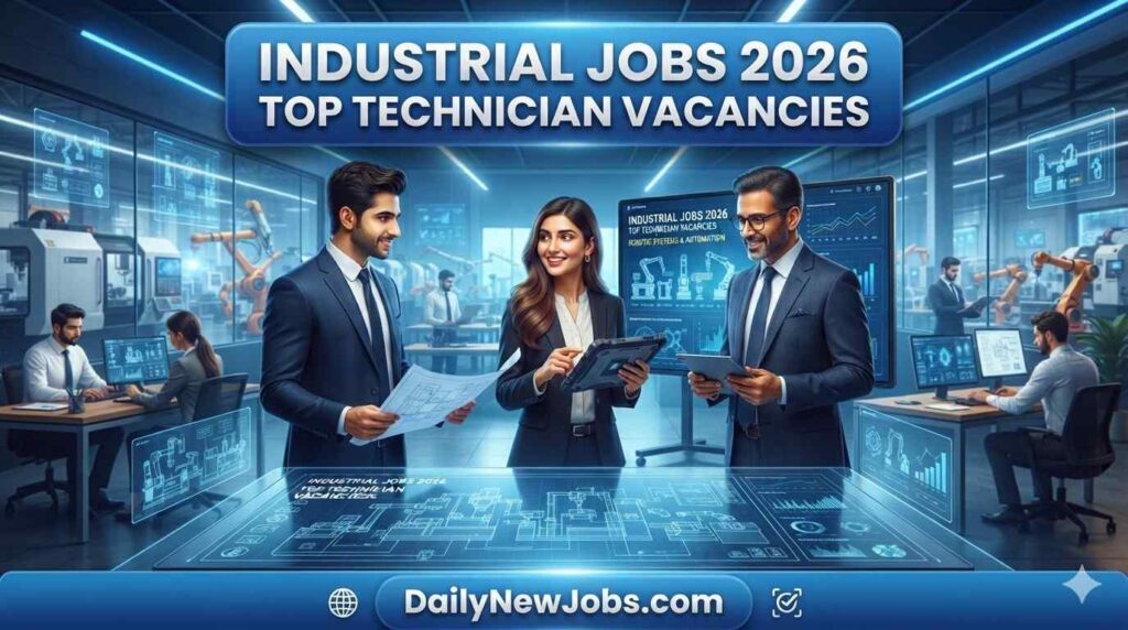 Industrial Jobs 2026 Top Technician Vacancies