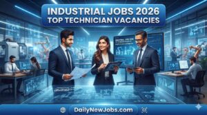 Industrial Jobs 2026 Top Technician Vacancies