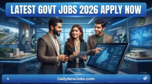 Latest Govt Jobs 2026 Apply Now