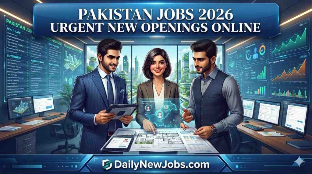 Pakistan Jobs 2026 Urgent New Openings Online