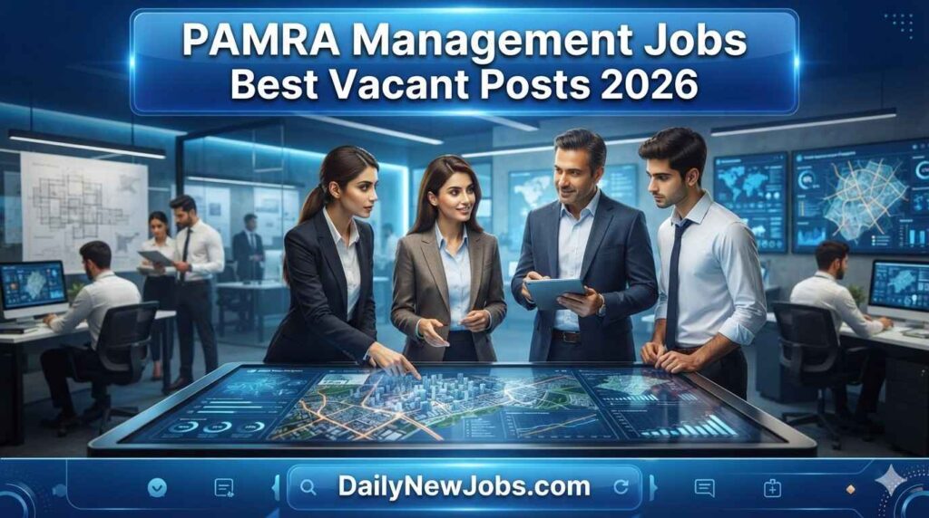 PAMRA Management Jobs Best Vacant Posts 2026