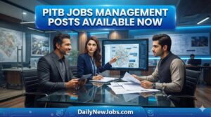 PITB Jobs Management Posts Available Now