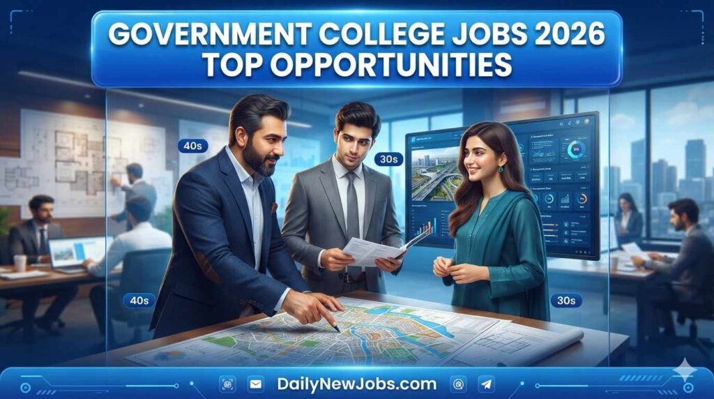 Government College Jobs 2026 Top Opportunities