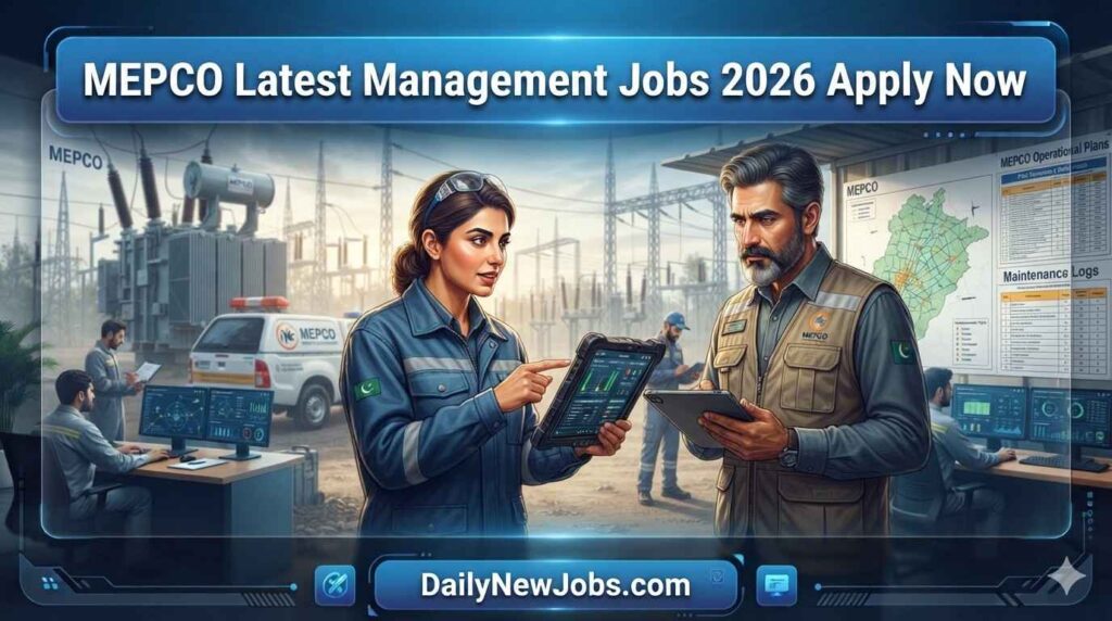 MEPCO Latest Management Jobs 2026 Apply Now