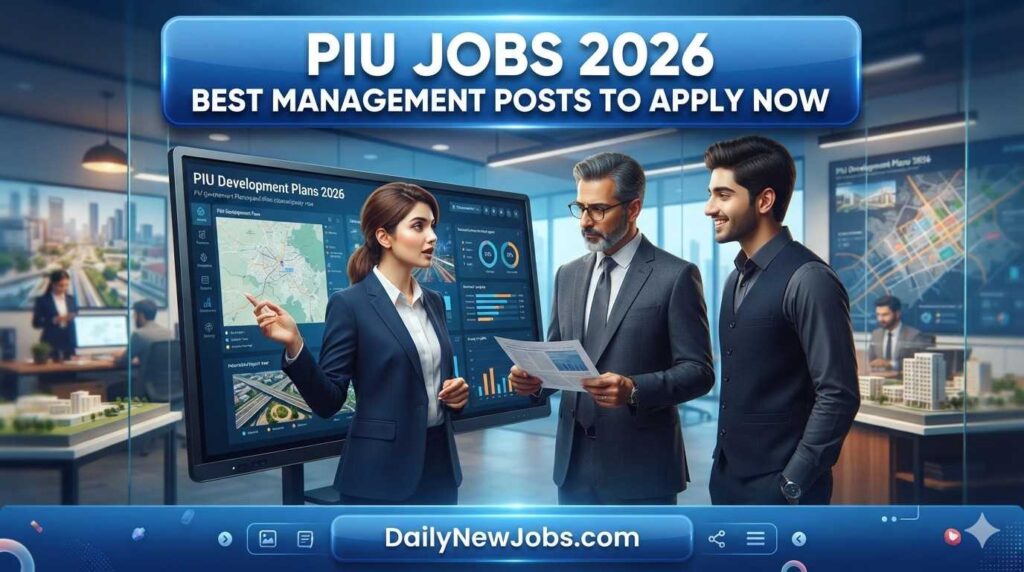 PIU Jobs 2026 Best Management Posts to Apply Now