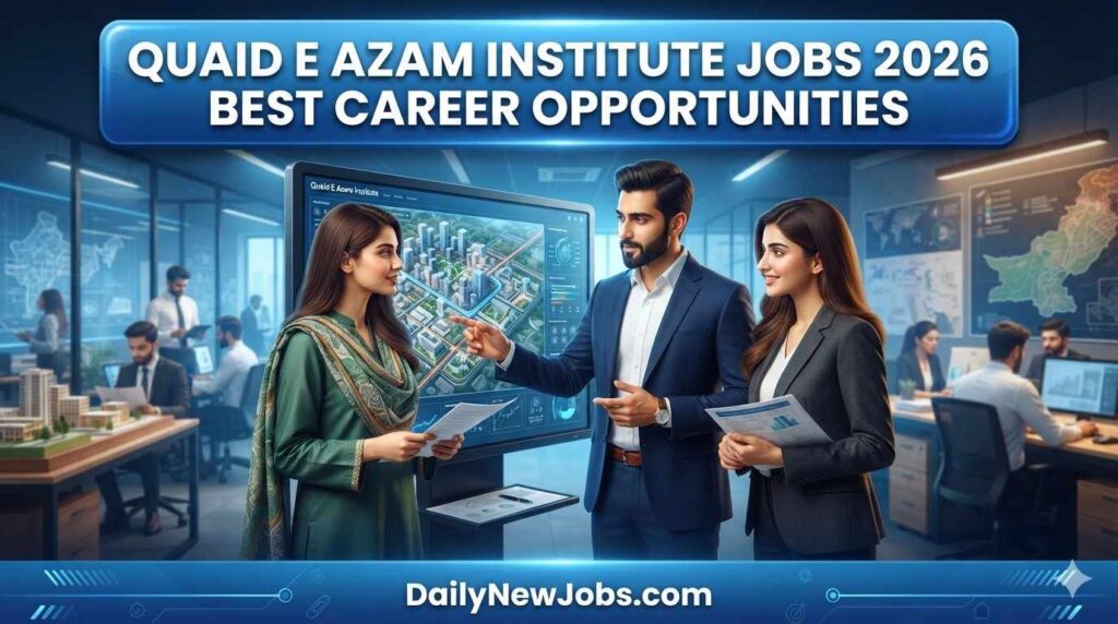 Quaid E Azam Institute Jobs 2026 Best Career Opportunities