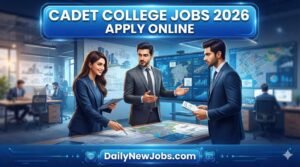 Cadet College Jobs 2026 Apply Online