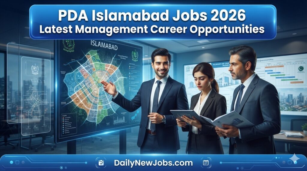 PDA Islamabad Jobs 2026 Latest Management Career Opportunities