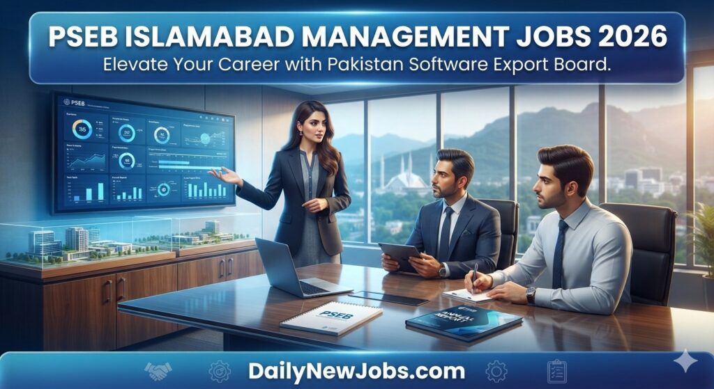 PSEB Islamabad Management Jobs 2026