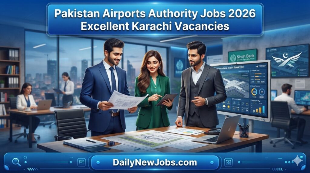 Pakistan Airports Authority Jobs 2026 Excellent Karachi Vacancies