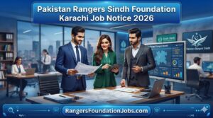 Pakistan Rangers Sindh Foundation Karachi Job Notice 2026