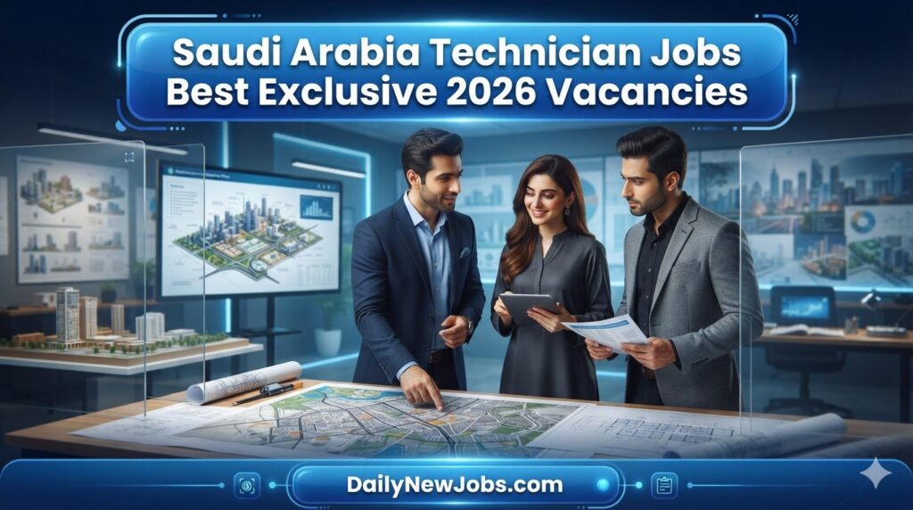 Saudi Arabia Technician Jobs Best Exclusive 2026 Vacancies