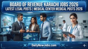 Board Of Revenue Karachi Jobs 2026 Latest Legal Posts