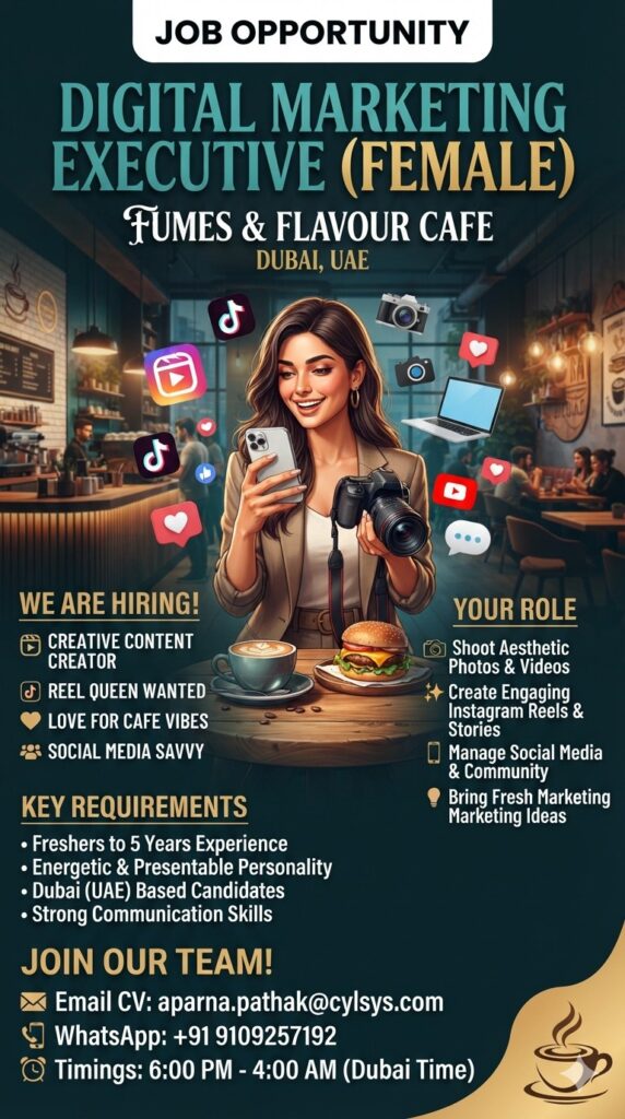 Digital Marketing Executive Jobs Dubai - Stunning OpportunityDigital Marketing Executive Jobs Dubai - Stunning Opportunity