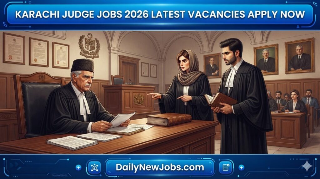 Karachi Judge Jobs 2026 Latest Vacancies Apply Now