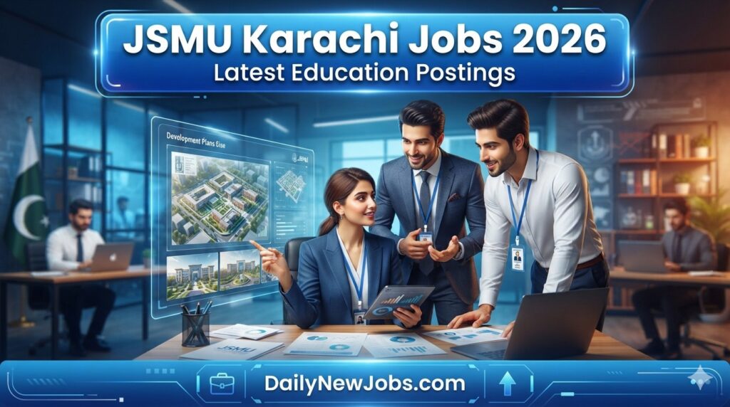 JSMU Karachi Jobs 2026 Latest Education Postings