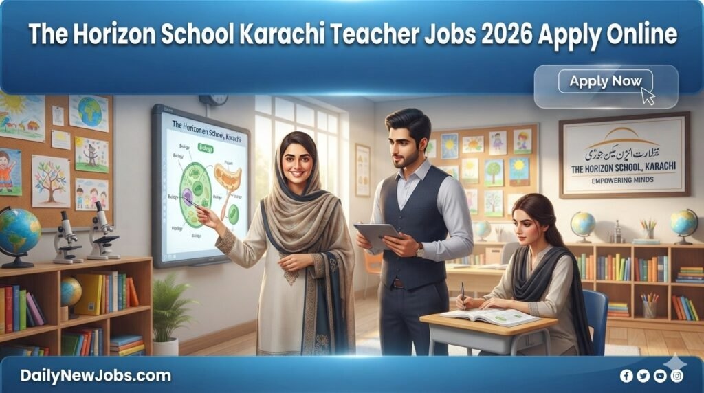 The Horizon School Karachi Teacher Jobs 2026 Apply Online