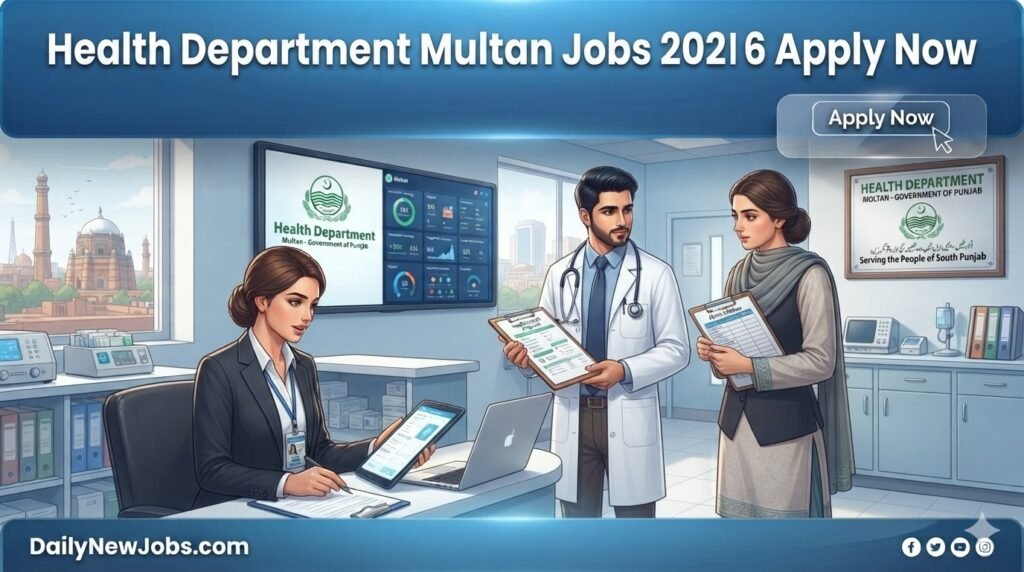 Health Department Multan Jobs 2026 Apply Now
