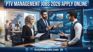 PTV Management Jobs 2026 Apply Online